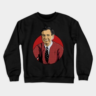 Mr Rogers comic style Crewneck Sweatshirt